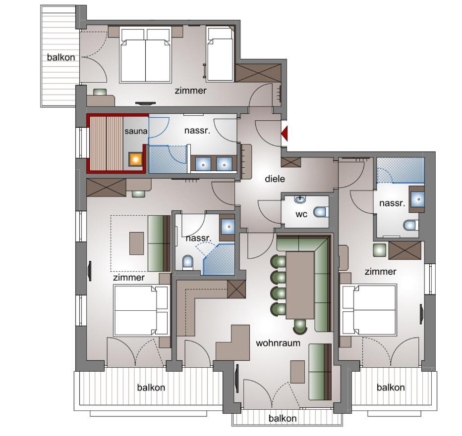 Isskogel Suites Герлос Экстерьер фото